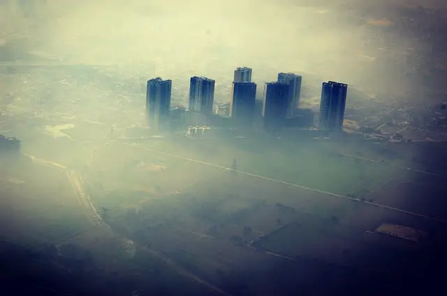 pollution de l'air delhi